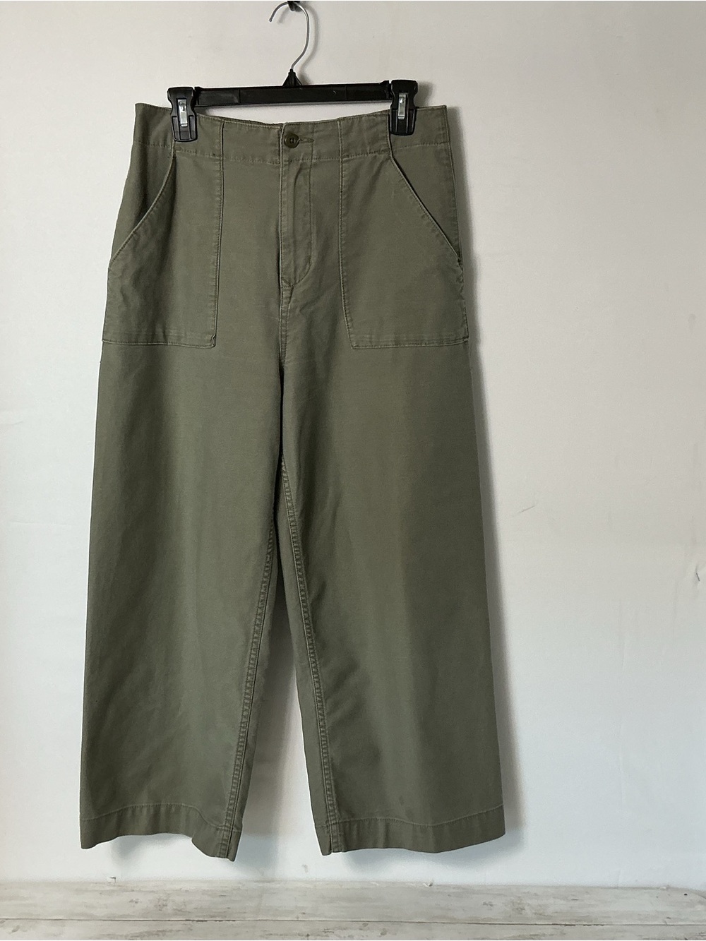 Volcom Olive Wide Leg Cargo Jeans